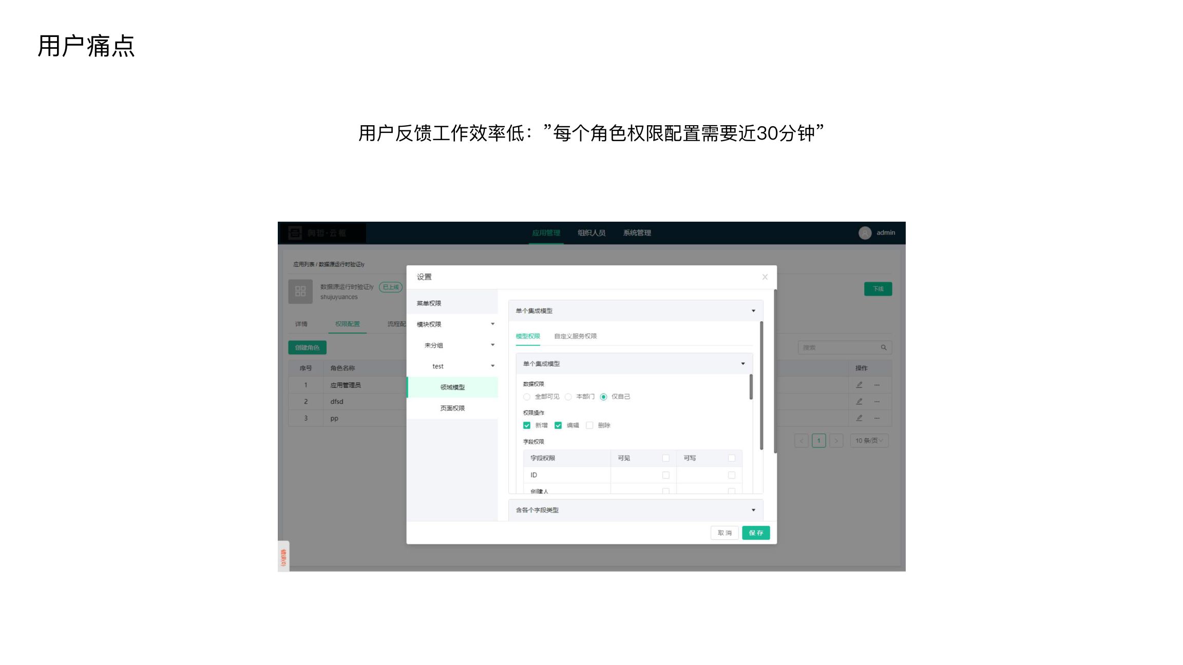 用户痛点